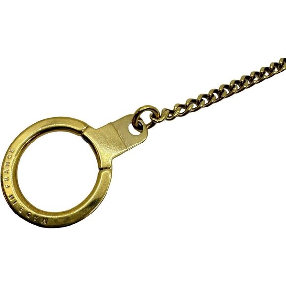 Authentic LOUIS VUITTON Chenenne Anocle key ring M58021 Gold Metallic #36635391 - Picture 5 of 8